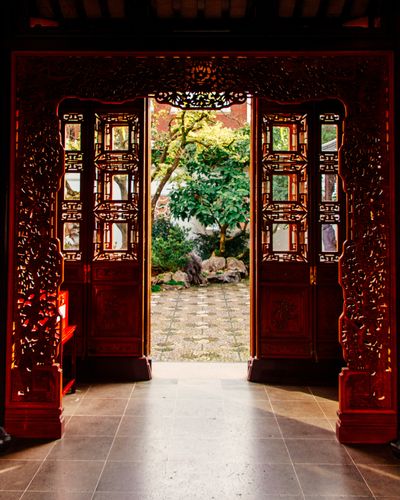 open doorway