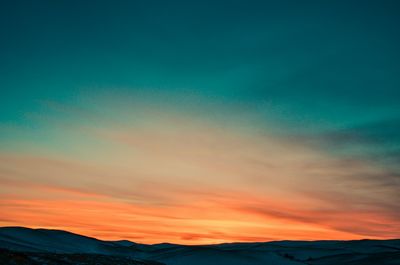 sunrise sky